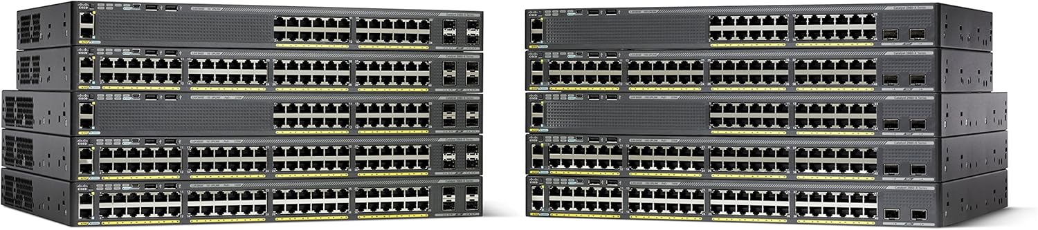 Cisco Catalyst 2960X 24 Ports - POE GE 4X1G SFP