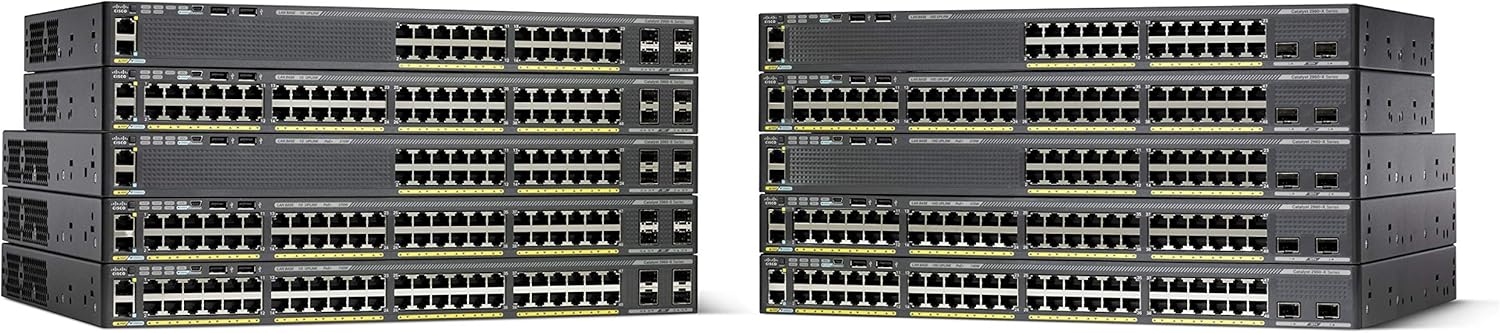 Cisco Catalyst 2960 X 48 GigE PoE - 740W - 4x 1G SFP - LAN Base
