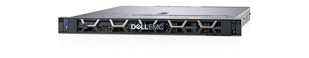 Dell PowerEdge R440 1U rack server with dual Xeon Silver processors