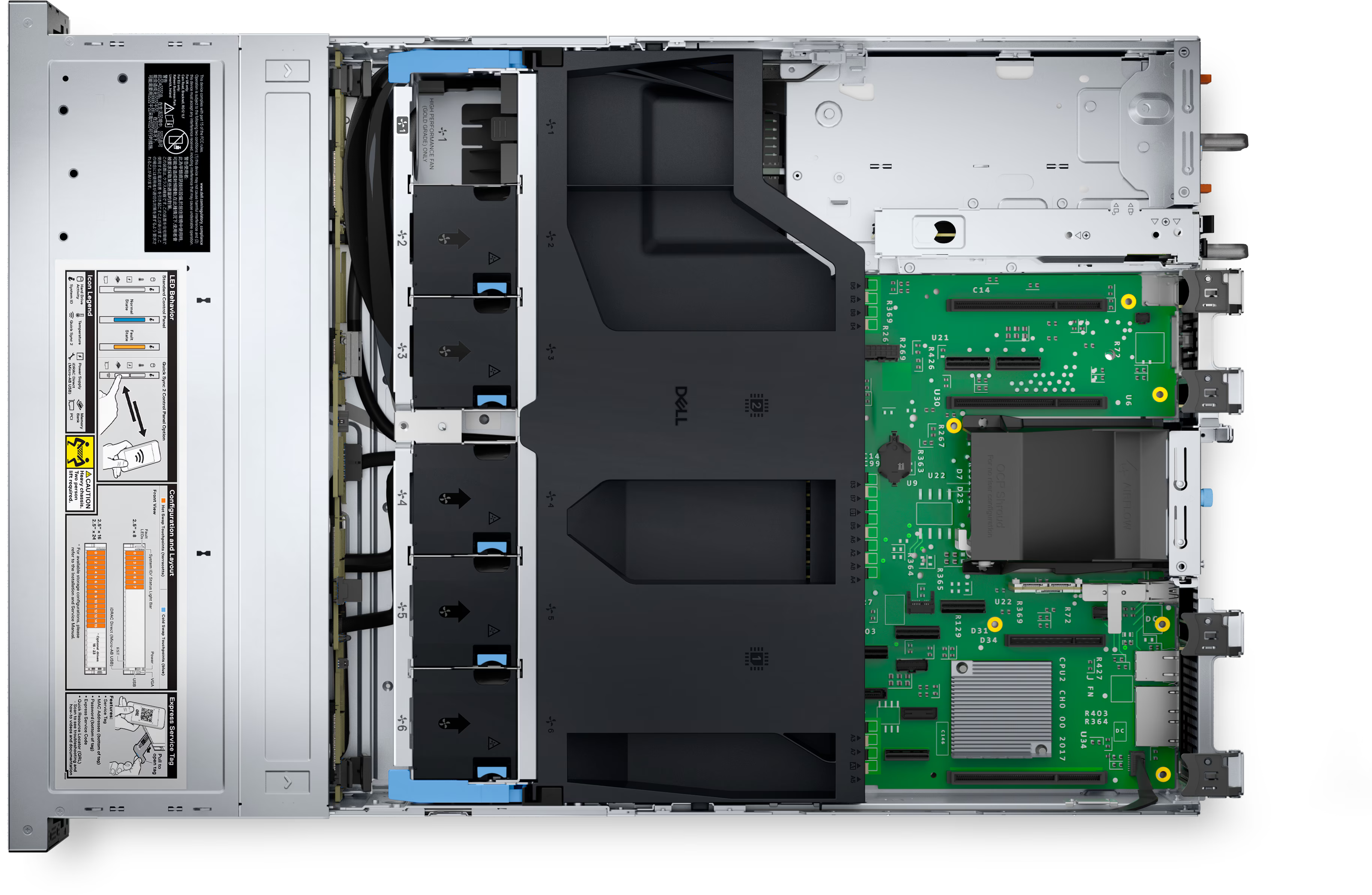DELL PowerEdge R550 Rack Server - Dual Intel Xeon Silver 4310 - 2X32GB RDIMM - 3x960GB SSD SATA