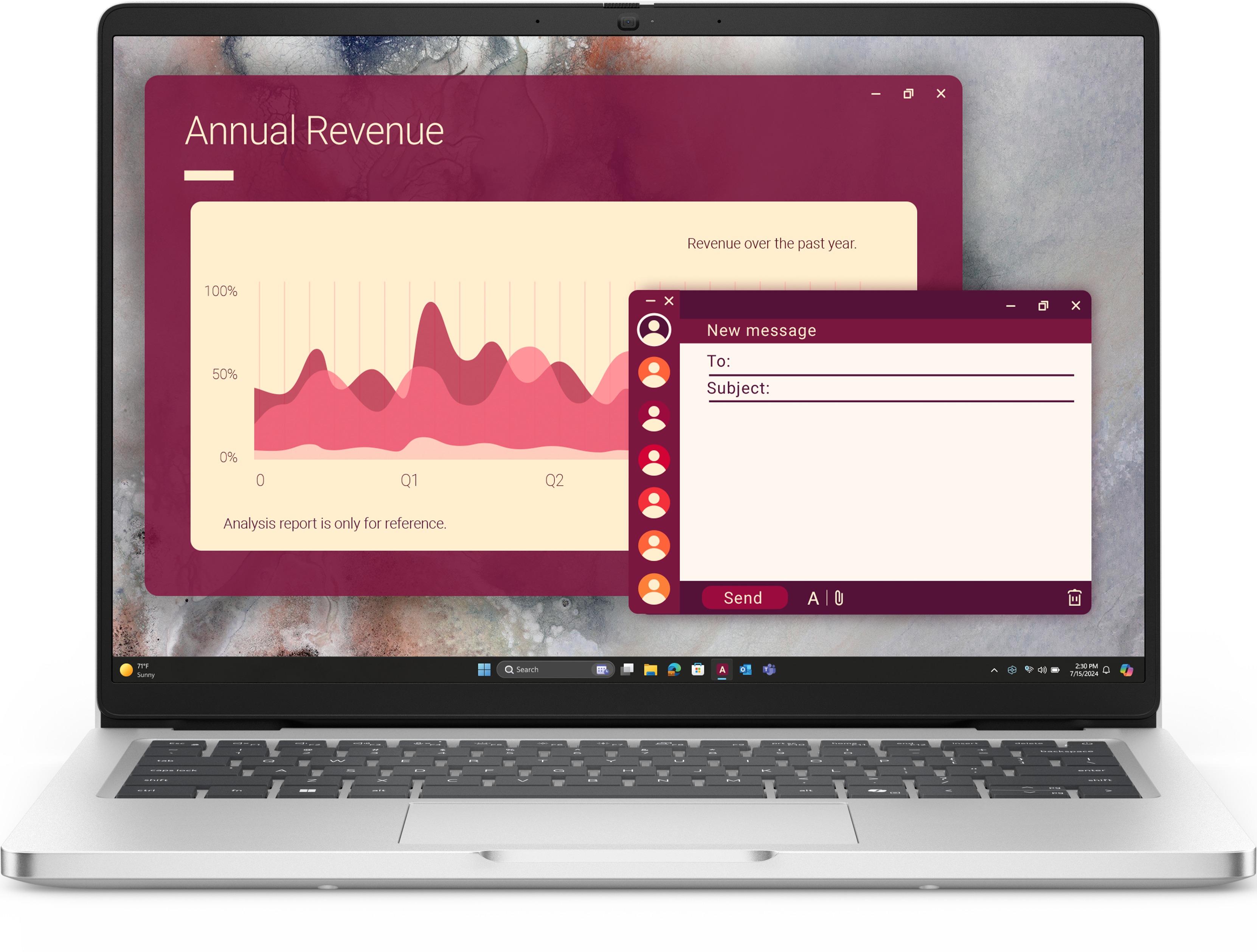 Dell Pro 14 – Core U7 255U - 32GB - 1TB SSD - Windows 11 Pro - 14″ FHD - Fingerprint - 1 Year Warranty - Platinum Silver