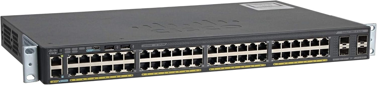 Cisco Catalyst WS C2960X 48FPS L Cisco 2960 X 48 GigE PoE 740W LAN Base Switch E - Foto 5