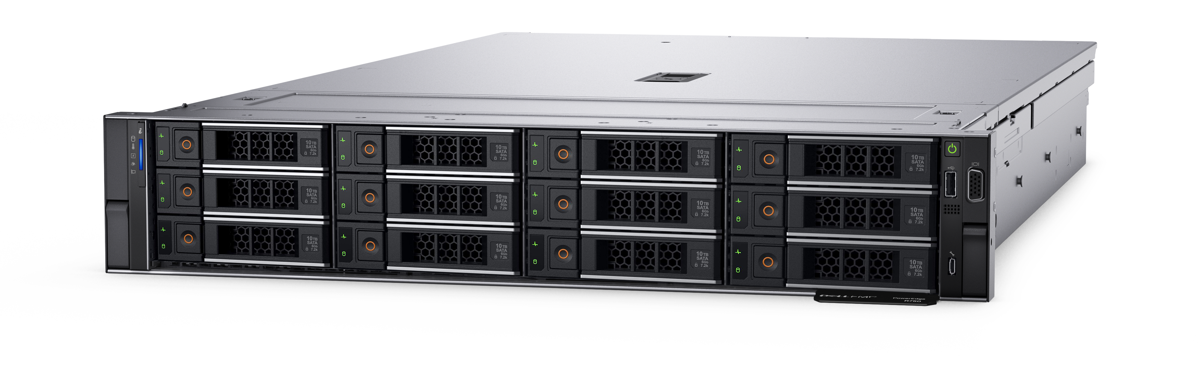 Ready For Ai - Dell Poweredge r750 - NVIDIA Ampere A16 64GB - 2x Intel Xeon Gold 5320 26C - 256GB Ram -  2x 3.84TB Enterprise NVMe