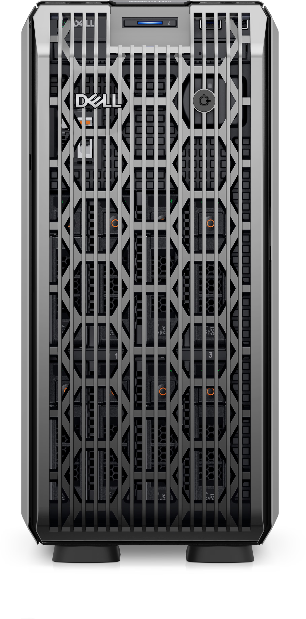 Dell PowerEdge T350 Server - Intel Xeon E-2314 - 16GB UDIMM - 3X2TB