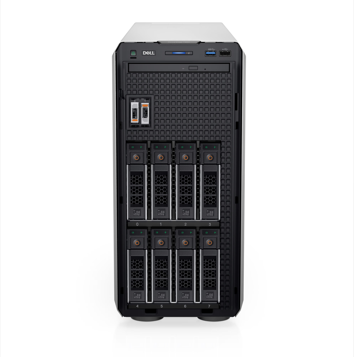 Dell PowerEdge T350 Server - Intel Xeon E-2314 - 16GB UDIMM - 3X2TB