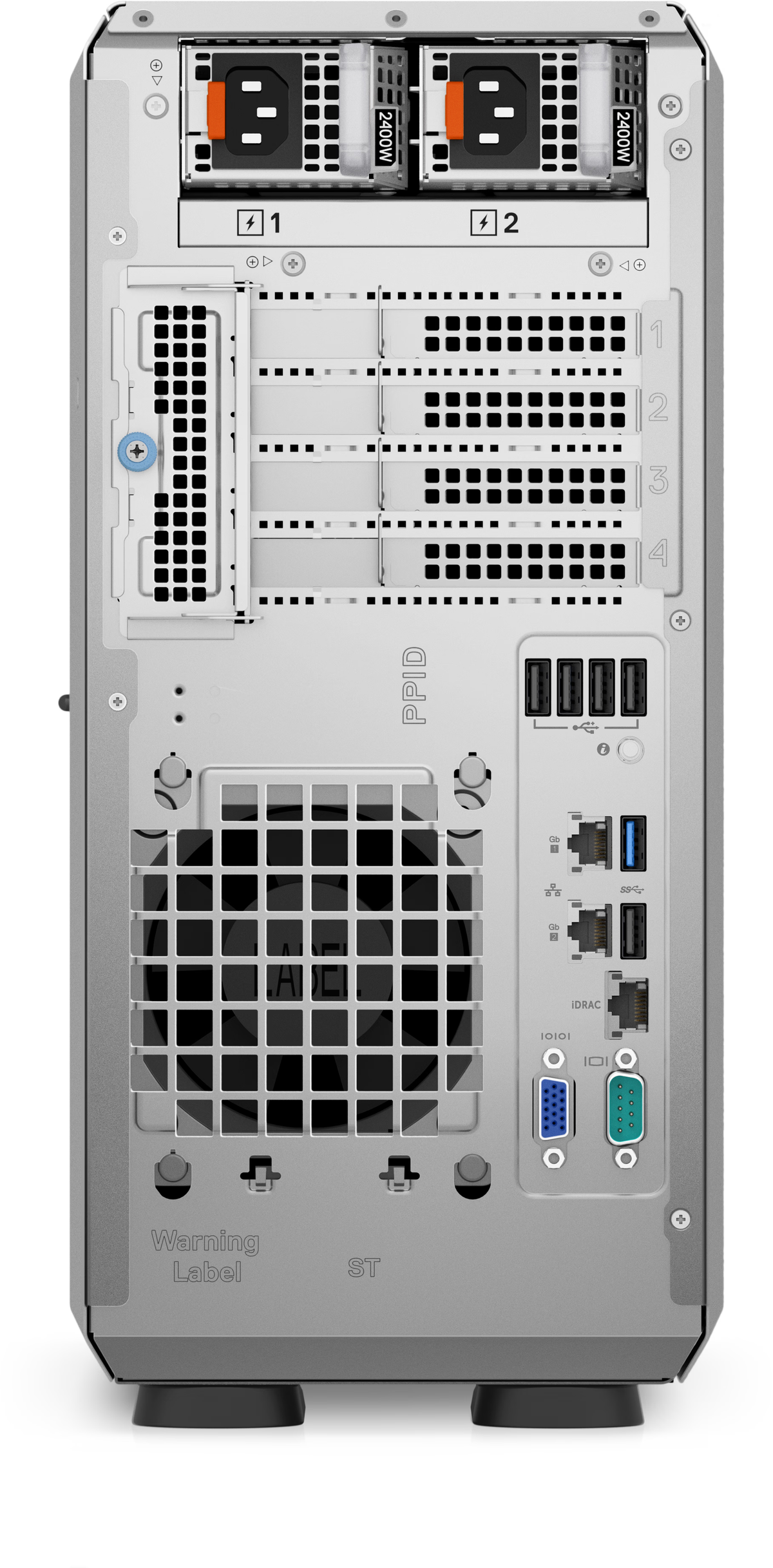 Dell PowerEdge T350 Server - Intel Xeon E-2314 - 16GB UDIMM - 3X2TB