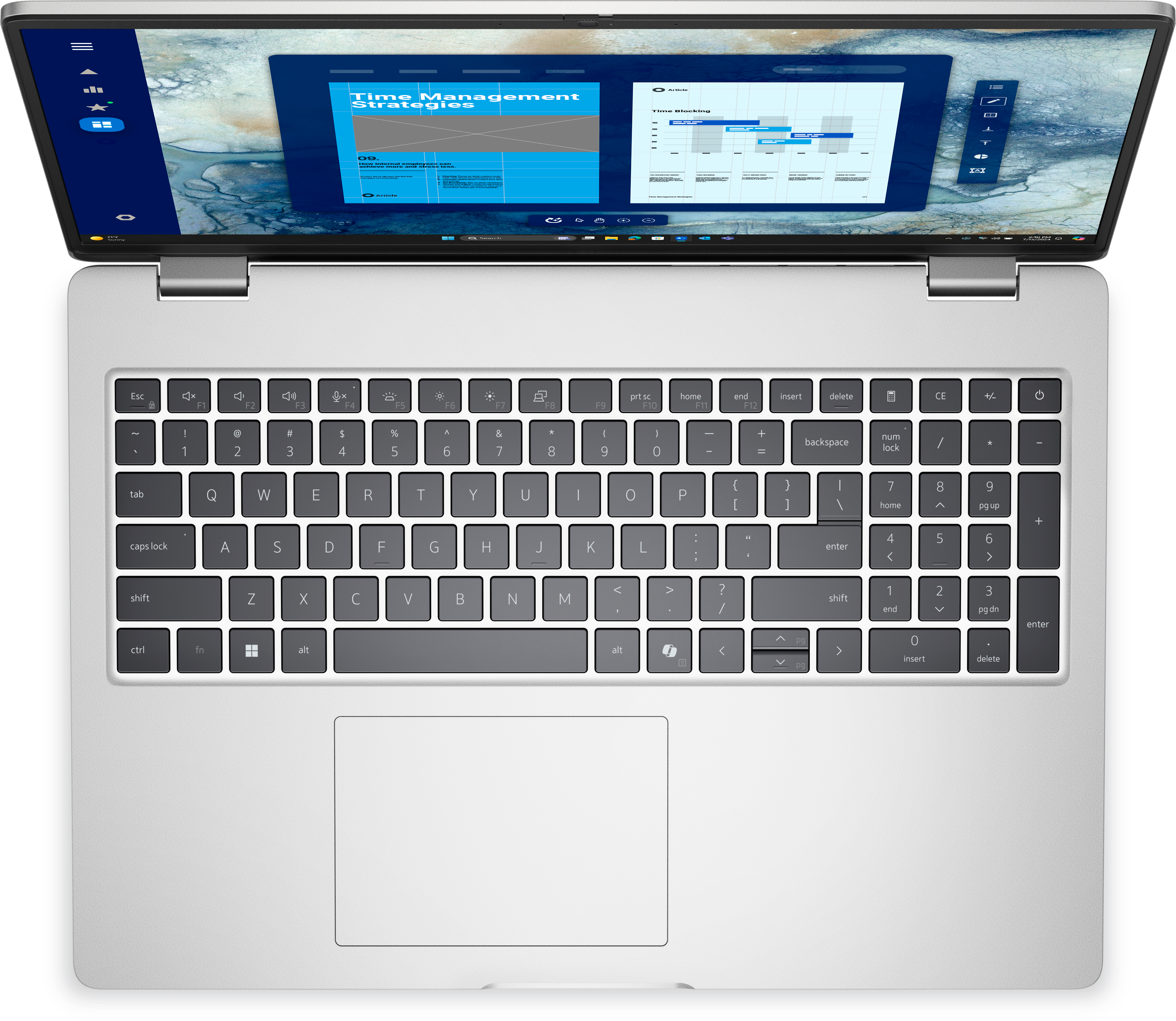 Dell Pro 16 PC16250 - Intel Core Ultra 7 255U - 1TB SSD - 32GB Ram - 16 ″ FHD- 3 Years Warranty - Platinum Silver