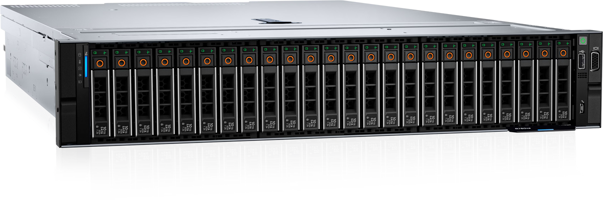 Dell PowerEdge R760xs 2U Server – Xeon Silver 4410Y, 64GB RAM, 2x960GB SSD