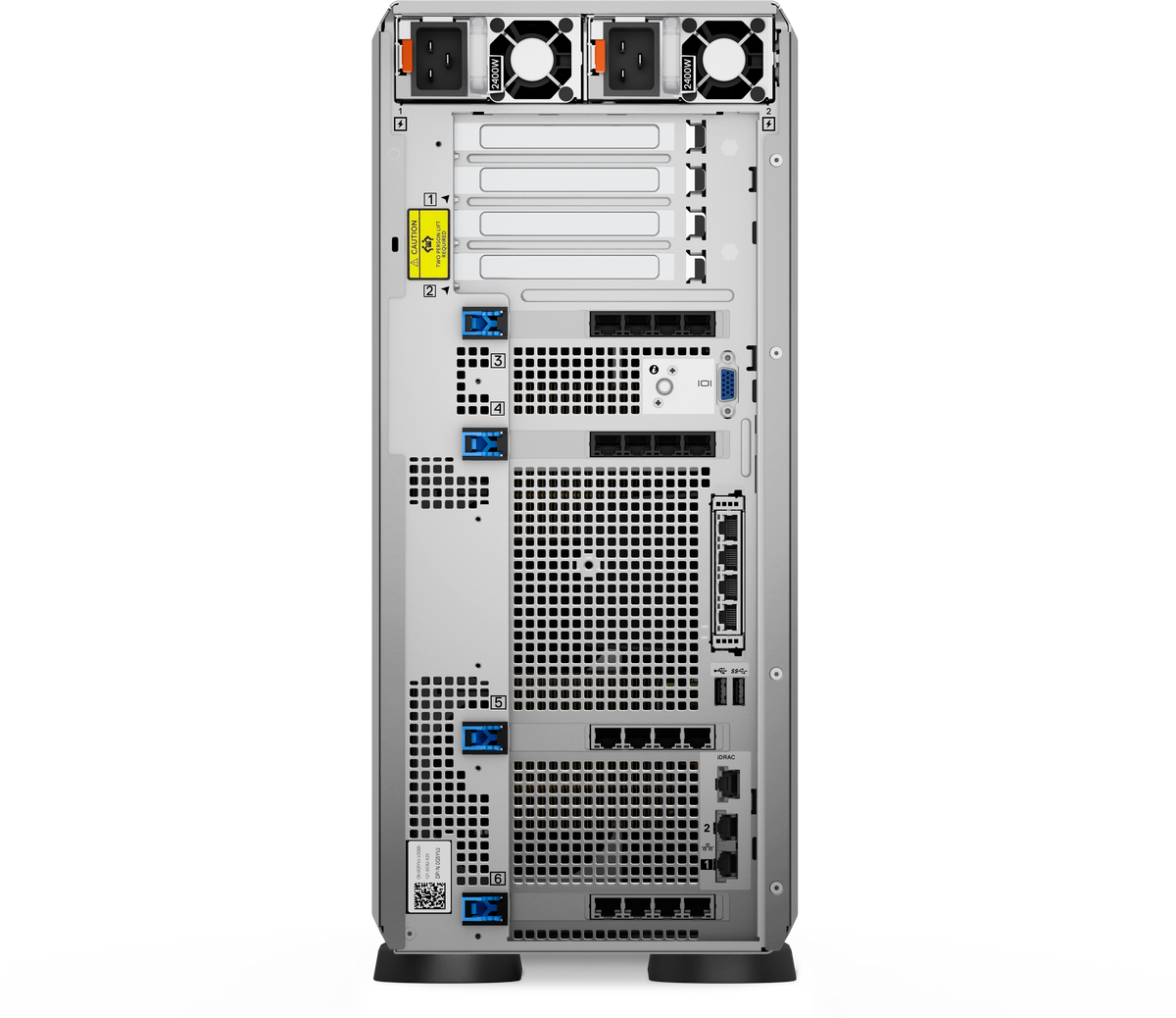 Dell PowerEdge T560 Tower Server - 2x Intel Xeon Silver 4510 2.4G 12C - 2x 32GB RDIMM - 480GB SSD - 2x700W  Power Supply - 3 Years warranty