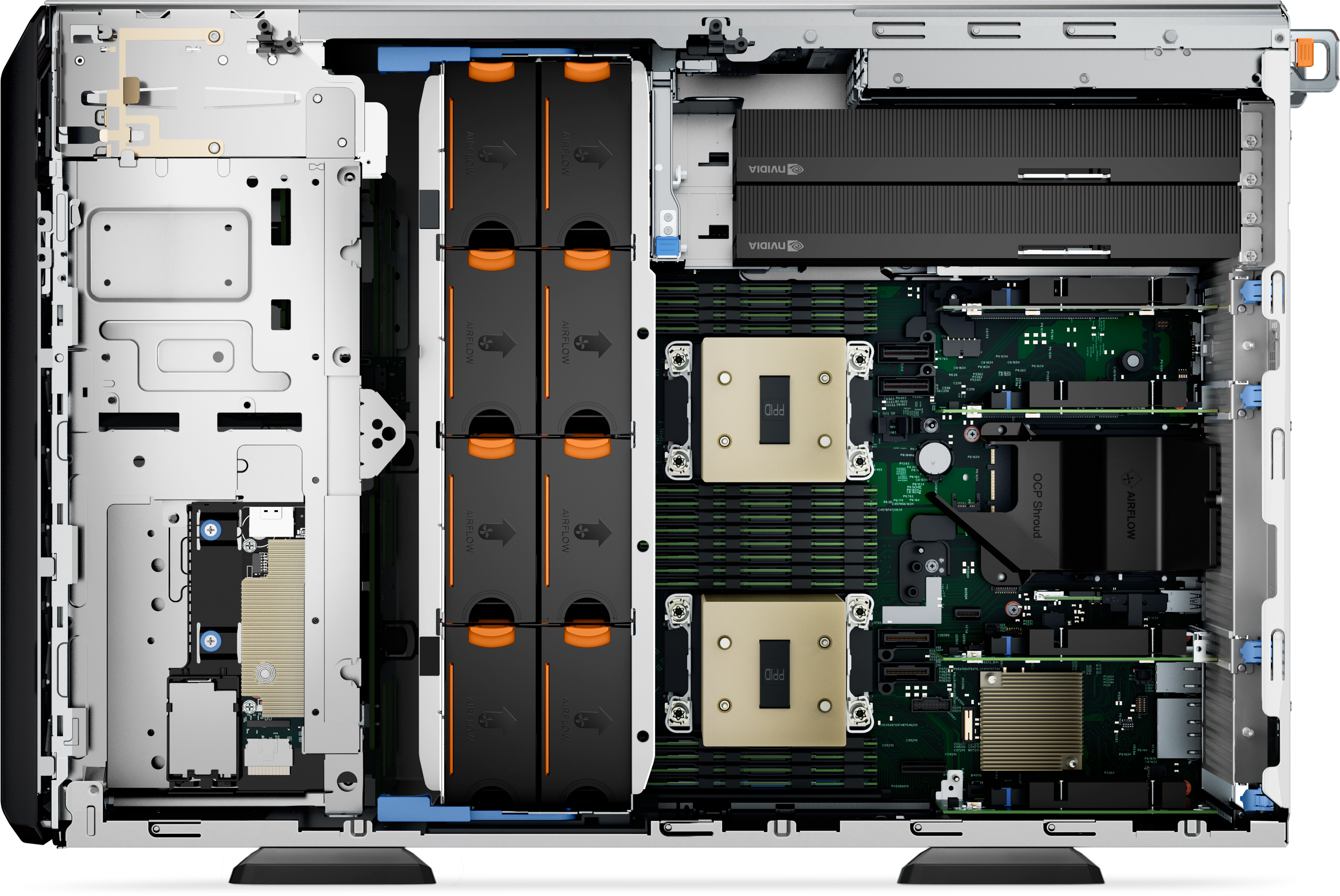 Dell PowerEdge T560 Tower Server - 1x Intel Xeon Silver 4510 2.4G 12C - 2x 16GB RDIMM - 480GB SSD - 2x 1100W  Power Supply - 3 Years warranty