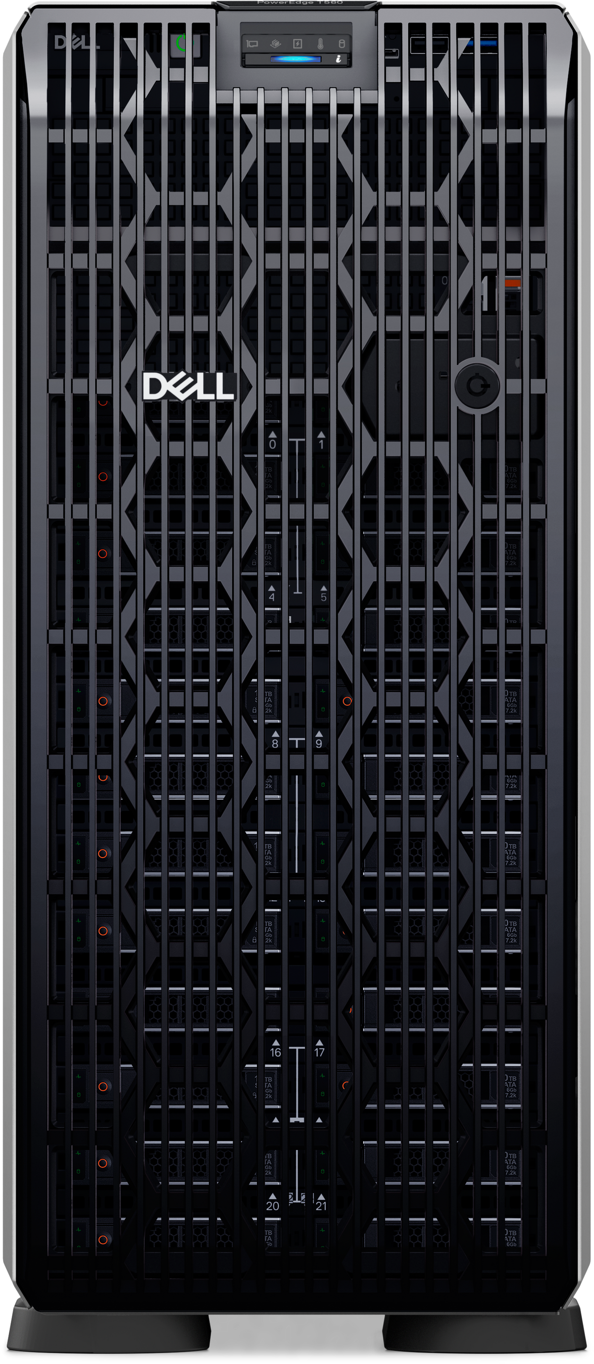 Dell PowerEdge T560 Tower Server - 2x Intel Xeon Silver 4510 2.4G 12C - 2x 32GB RDIMM - 480GB SSD - 2x700W  Power Supply - 3 Years warranty